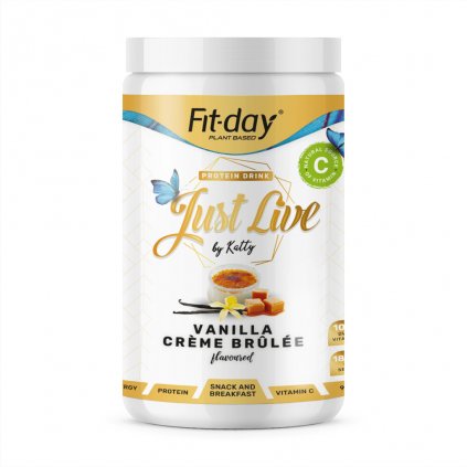 Fit day Just live vanilka creme brulee 900 g