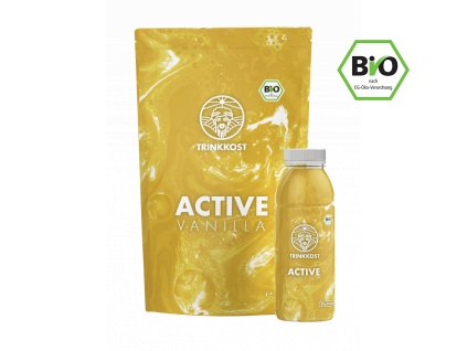 Active Vanilla Trinkkost Doypack Flasche 600x829