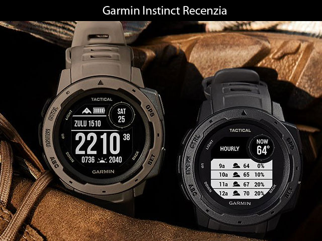 Recenzia: Garmin Instinct – odolné športové hodinky nielen na outdoor