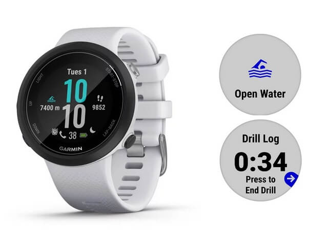 Nové plavecké hodinky Garmin Swim 2