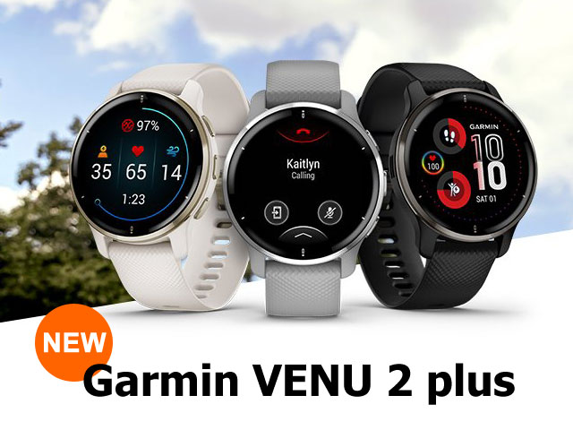 Garmin Venu 2 Plus - vylepšené športové smart hodinky