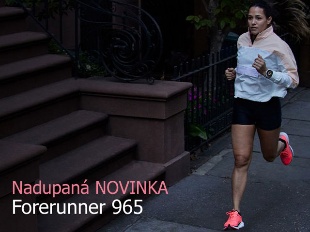 Garmin Forerunner 965 - novinka s nadupaným displejom