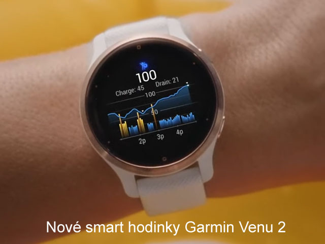 Garmin Venu 2 - nové ešte lepšie športové smart hodinky