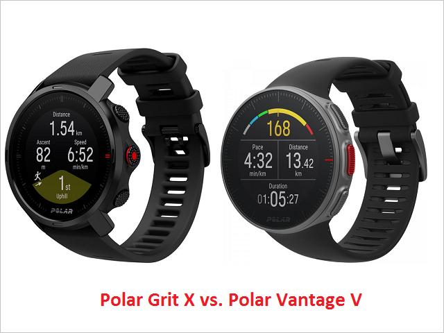 Polar Grit X vs. Vantage V - porovnanie funkcií