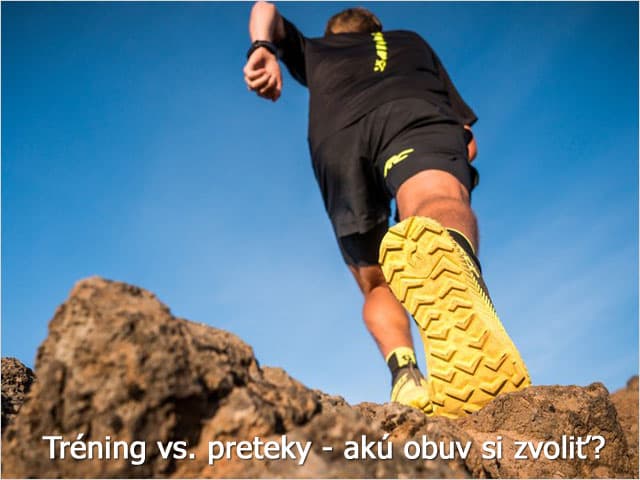 Tréningová vs. preteková bežecká obuv