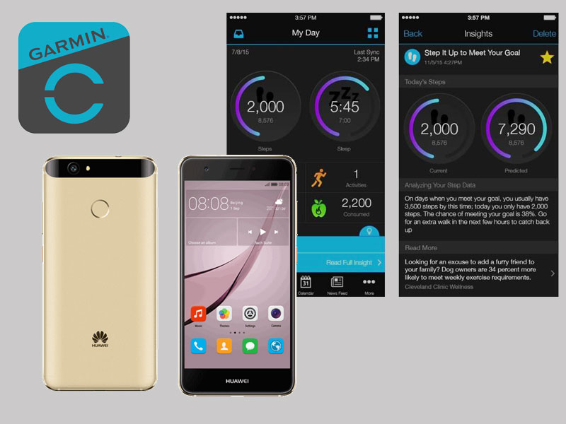 Kompatibilita smartfónov Huawei a Garmin Connect aplikácie | Fitendo.sk
