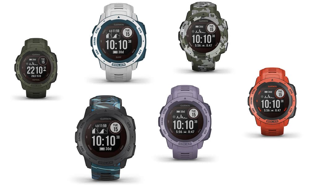 garmin-instinct-solar-colors