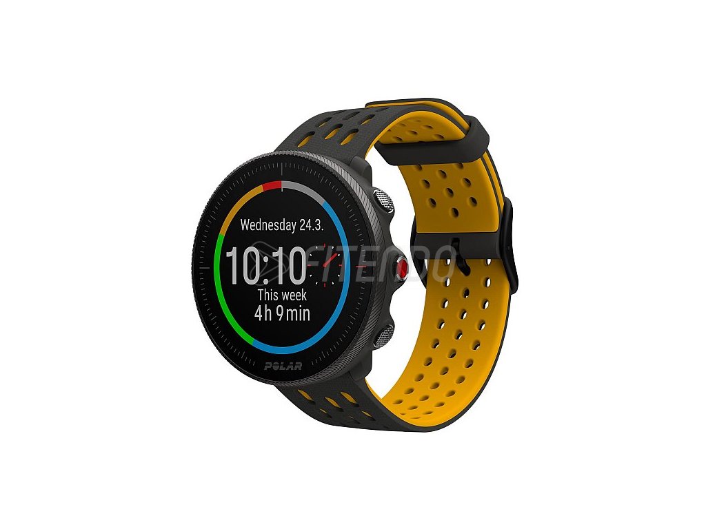 polar vantage m2 gray yellow