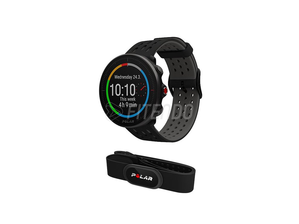 polar vantage m2 black gray HR 01
