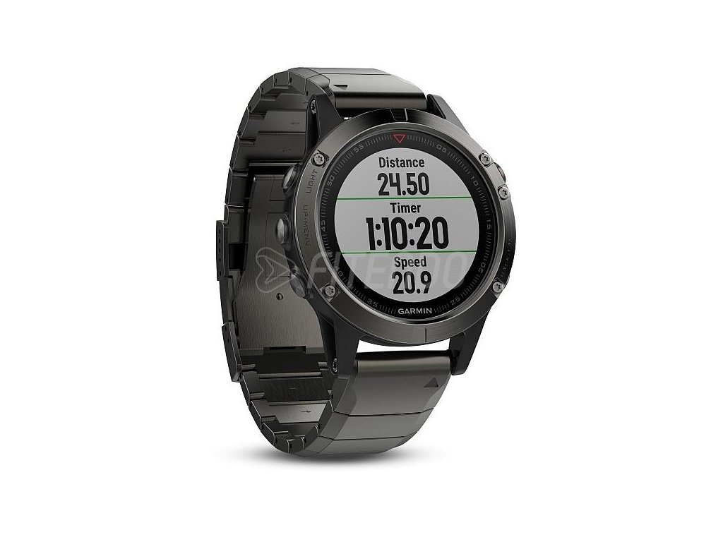 Garmin fénix 5 Sapphire Slate gray, Metal band | Fitendo.sk