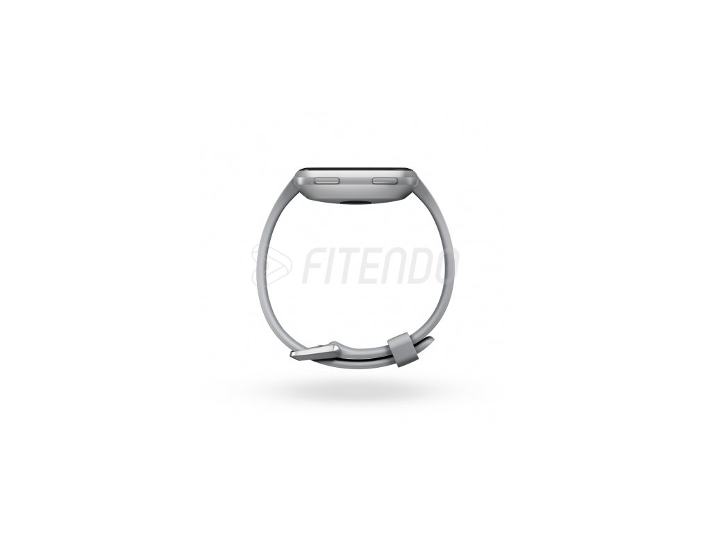 fitbit versa gray silver