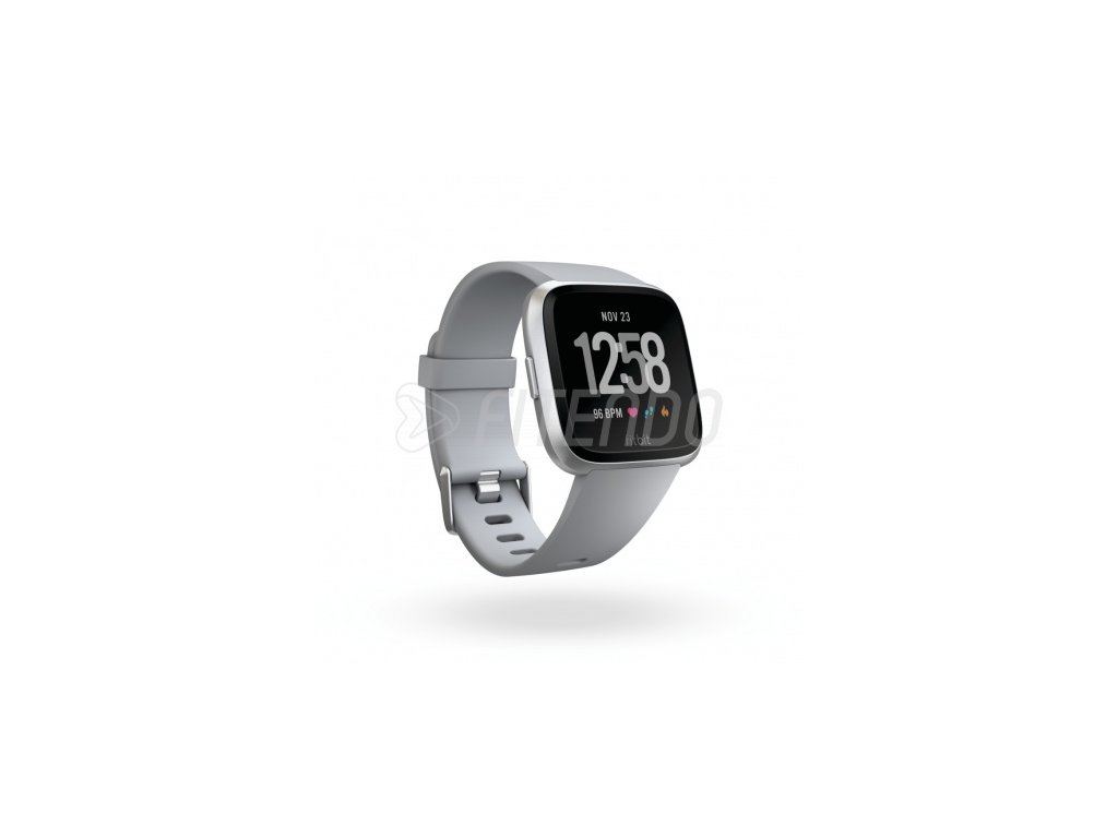 fitbit versa gray silver