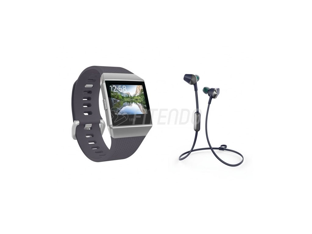 fitbit ionic blue gray white