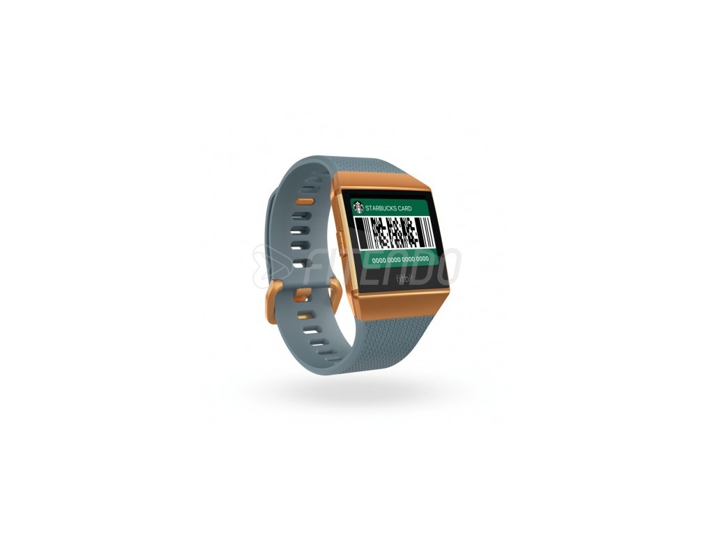 Fitbit Ionic - Slate Blue/Burnt Orange + Flyer Nightfall Blue + Ochranná fólia na displej v