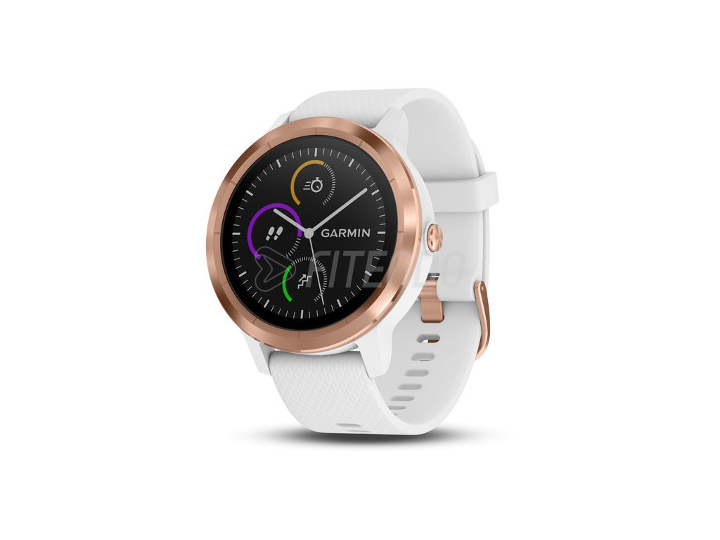 Garmin VÃvoactive 3, White Silicone, Rose Gold | Fitendo.sk