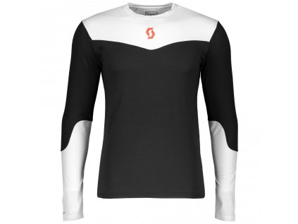 01 Scott Shirt Men Kinabalu Run black white long 270169