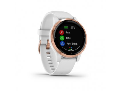 garmin vivoactive 4S white rose gold 01