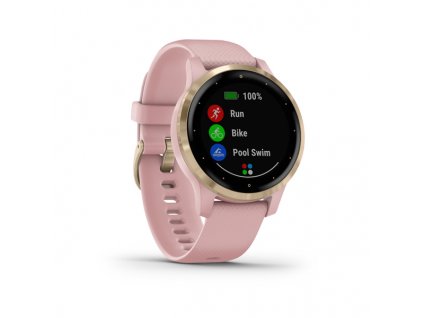 garmin vivoactive 4S dust rose light gold 01