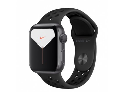 Apple Watch Nike Series 5 40mm Space Grey Aluminium Anthracite Black Nike Sport Band 01