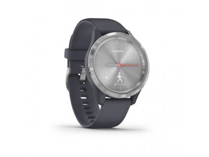 garmin vivomove 3s blue silver silicone 01