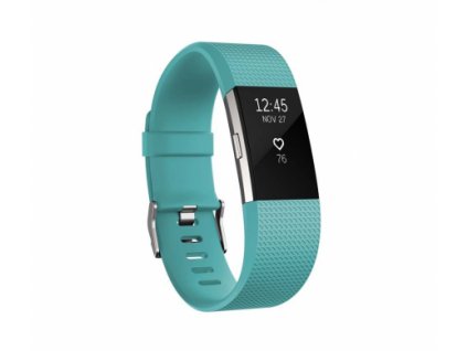 Fitbit Charge 2 Teal Silver - Large