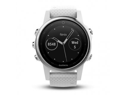 Garmin fénix 5S White, Carrara white band