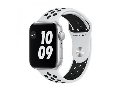 apple watch nike se gps 40 mm silver aluminium case with pure platinum black nike se sport band regular i107419