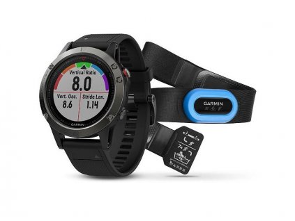 Garmin fénix 5 Slate gray, Performer bundle