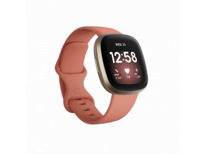 fitbit versa 3 pink soft gold aluminum 01