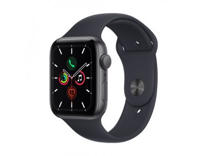 apple watch se gps 40mm space grey aluminium case with midnight sport band