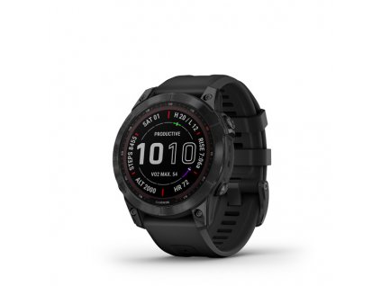 garmin fenix 7 sapphire solar black dlc titanium black band 01