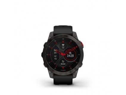 garmin epix gen 2 sapphire black carbone gray dlc titanium silicone band 01