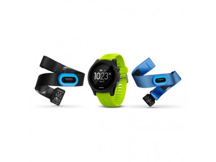 Garmin Forerunner 935 Black Tri-Bundle, Yellow band  + Ochranná fólia na displej za 6€ zadarmo!