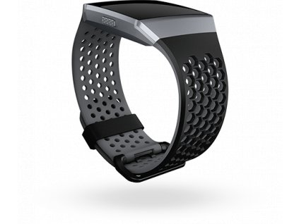 Fitbit Ionic športový remienok Black/Charcoal - L