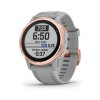 garmin fenix 6s sapphire rose gold tone powder gray band 02