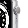 apple watch series 6 gps 40 mm silver aluminium case with white sport band regular galeria 2 big ies3262156