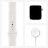 apple watch series 6 gps 40 mm silver aluminium case with white sport band regular galeria 6 big ies3262161