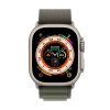 apple watch ultra 49mm titanium green alpine loop 02