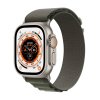 apple watch ultra 49mm titanium green alpine loop 01