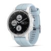 Garmin fénix 5S Plus White, Sea Foam band
