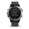 Garmin fénix 5 Silver, Black band