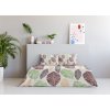 mockup of two pillows and a bedspread decorating a mattress m31005 r el2 (1)