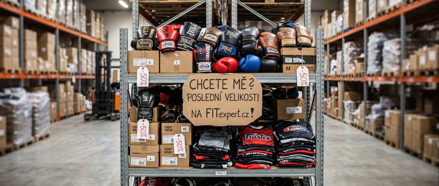 Výprodejová sleva 50 % na poslední velikosti