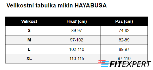 mikiny_hayabusa_velikostni_tabulka