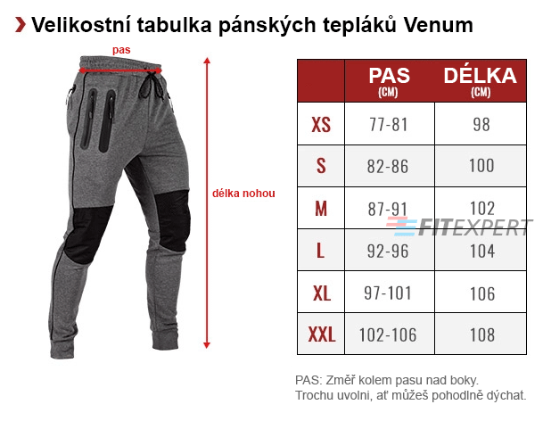 VENUM LASER ZX JOGGERS - BLACK/GREY