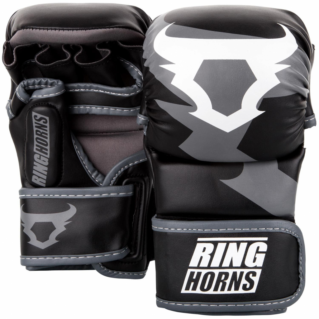 rh 00027 001 sparring gloves charger black rukavice f1