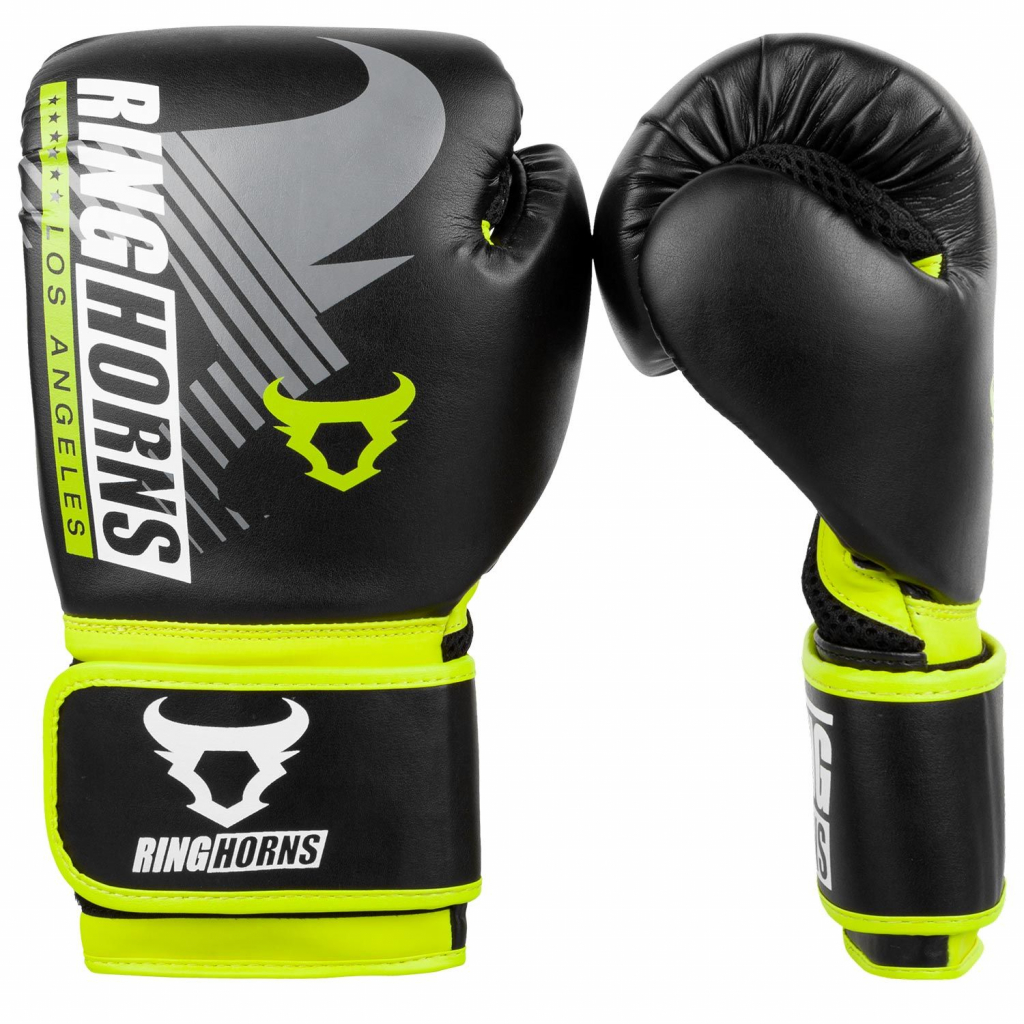 box gloves ringhorns charger mx black yellow 1