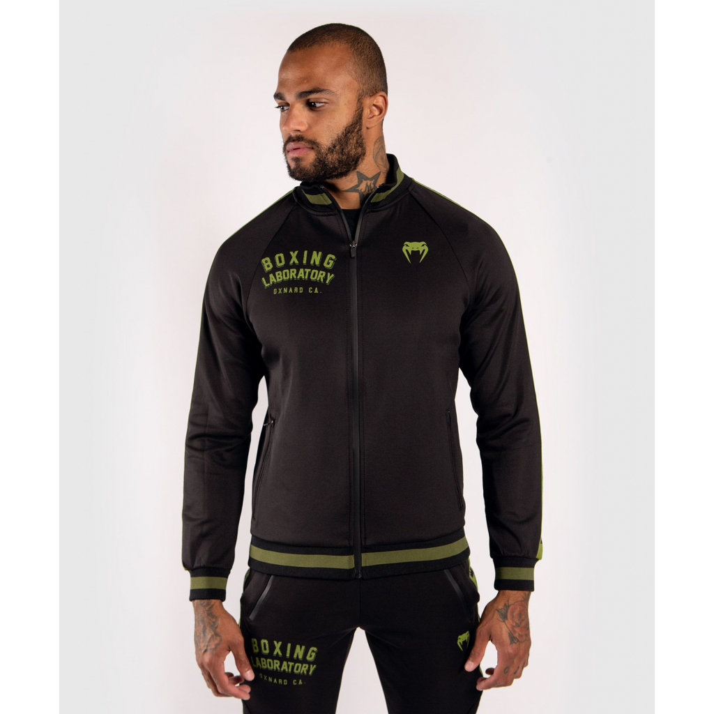 Pánská bunda Venum Boxing Lab - Black/Green | FITexpert.cz