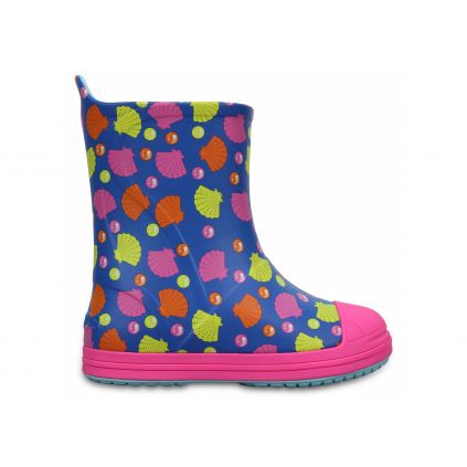 120814 6 crocs bump it graphic boot ocean multi velikost eu 24 25 c8