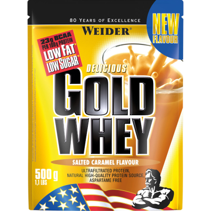 Weider GOLD Whey 500g (Varianta GOLD Whey 500g - kokos/sušenky (X))